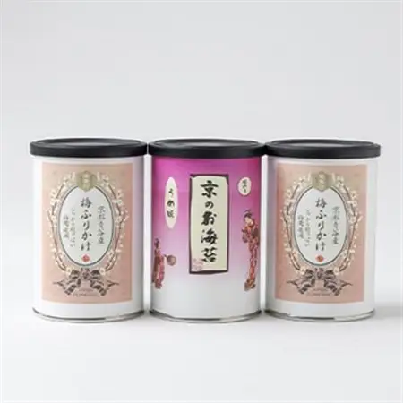 京の拘りふりかけ＆お海苔セット　3p_魚介・海産物 海苔 海藻 のり ノリ  魚介・海産物   _【1426752】