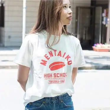 MENTAIKO HIGH SCHOOL Tシャツ（めんたいこハイスクール） | 衣料 ファッション 人気 おすすめ 送料無料 Mサイズ