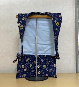 服 ちゃんちゃんこ ねこ 青柄｜布団 布団 ふとん ふとん