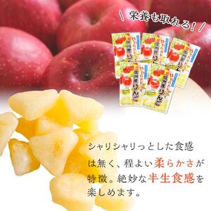 やわらか ドライフルーツ りんご（信州産） 大袋 5袋パック ｜ドライフルーツ