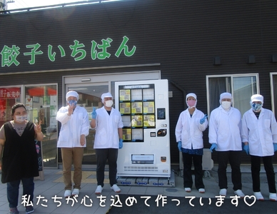 三浦創生舎 の いちばん 餃子 （ ハートフルさと納税 ） M101-001 冷凍 加工品