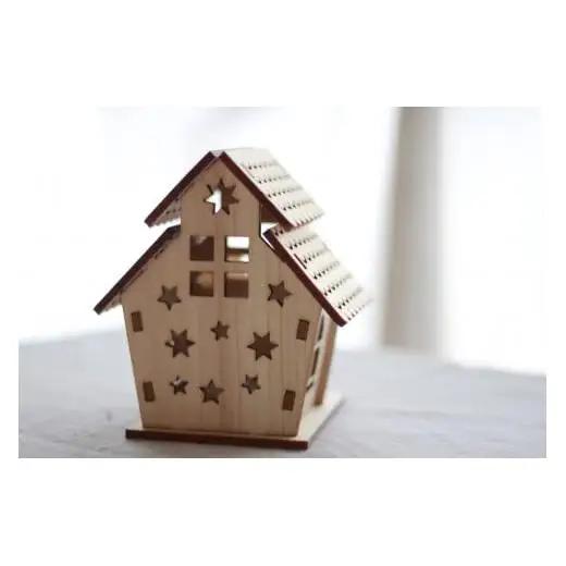 あかりの灯るクリスマスのおうち（おうちでつくるキット）[946]