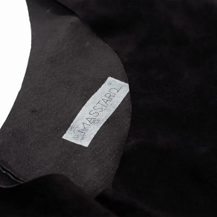 MASSTARD -WASHABLE HELMET BAG- BLACK