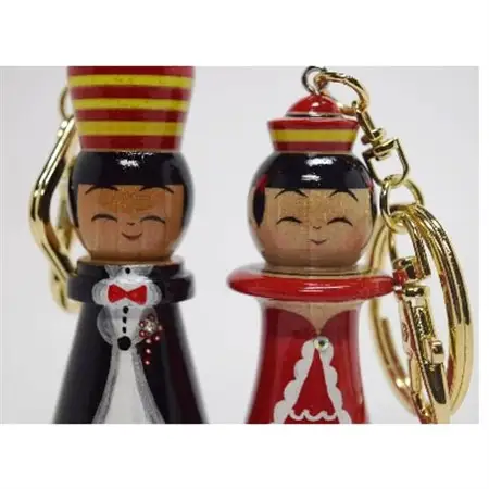 「こけス」ドレスアップキーホルダー(キング・クイーン)_雑貨     装飾品・工芸品   _【1238382】