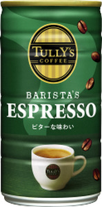 伊藤園 TULLY’S COFFEE コーヒー 「BARISTA’S ESPRESSO」 180g×30本 缶 タリーズコーヒー 珈琲 飲料 富士市 [sf066-005]