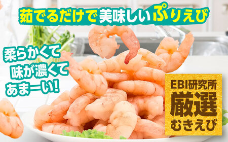 【全12回定期便】背ワタ除去済み！ぷりぷりむきえび 計12kg（500g×2袋×12) 海老 エビ[FDE004]