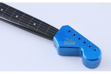 ＜メディアで話題＞ギターハサミ　Seki Sound　メタリックブルー
