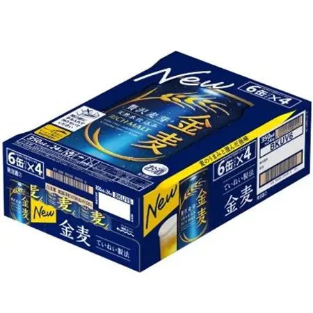 【毎月定期便】サントリー　金麦350ml×24本全6回【配送不可地域：離島・沖縄県】【4001766】