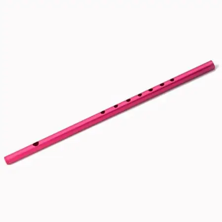 洒楽斎「SYARAKUSAI」アルミ製横笛(赤　つや消し)_装飾品・工芸品   _【1431027】