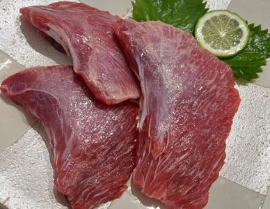【 希少部位 】マグロのホホ肉 1kg（ 加熱用 ） M081-006 冷凍 マグロ