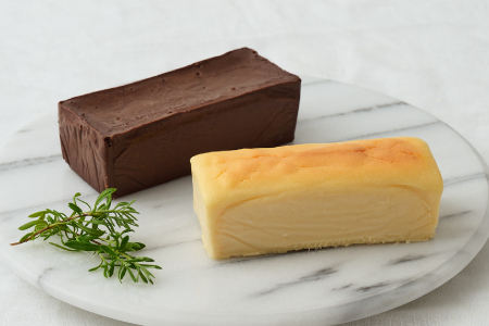 グルテンフリー専門店のつくるケーキ2本セット「ガトーショコラ&NYチーズケーキ」 (H053324)