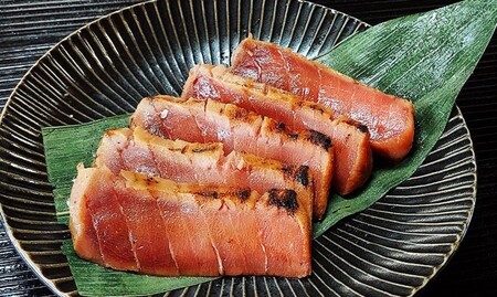 【あぶり好きのためのひと品】 ギフト箱入 天然本まぐろ 中とろ炙り 味噌漬 （ayg2101）  M019-005 冷凍 マグロ 加工品