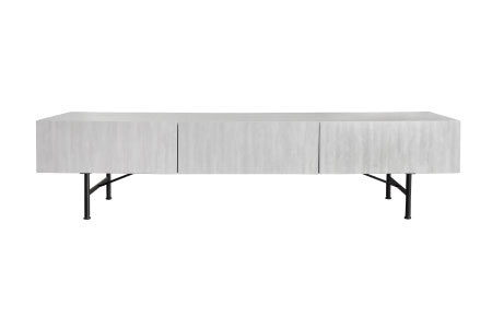 セロ 150TVボード ライトグレイ【テレビボード 完成品 家具 AV機器】(H062278)