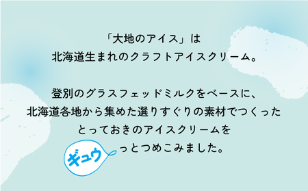 【ふるなび限定】濃厚グラスフェッドミルクアイスクリーム『大地のアイス モウっと登別ミルクセット』120ml×6個 登別ミルク グラスフェッド ミルク アイスクリーム（lb10-01）FN-Limited-PR