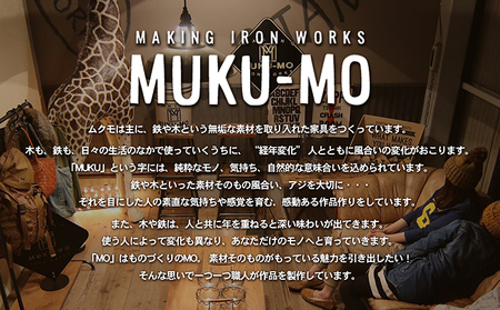 【簡単組立】スケボー風キャンプテーブル【MUKU-MO CAMPSロゴver】 インテリア 収納 熱に強い 焚き火 フック シェラカップ 吊るす スタイリッシュ 持ち運び 