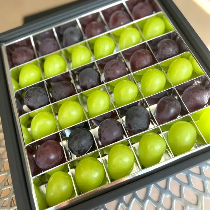 【先行予約】粒々ぶどう36粒　シャインマスカットとぶどう1品種【茨城県共通返礼品 かすみがうら市】 No.309
