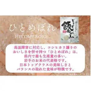 【白米】令和7年産 特別栽培米 ひとめぼれ 10kg CP029 完熟あさ陽米