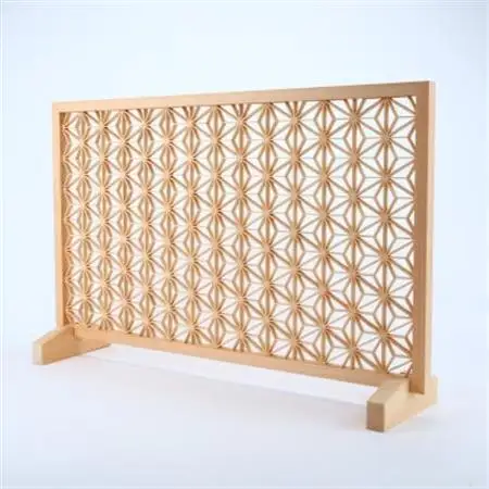 縁起組子アートパネル　あさのは_装飾品・工芸品     雑貨・日用品  家具・インテリア _【1367705】