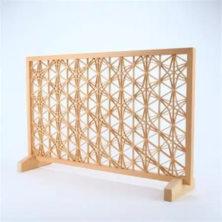 縁起組子アートパネル　りんどう_装飾品・工芸品     雑貨・日用品  家具・インテリア _【1368236】