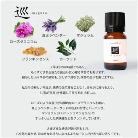ease巡ブレンド＆ひのきキューブ(アロマブレンドオイル+芳香器具)【配送不可地域：沖縄県】【1410861】