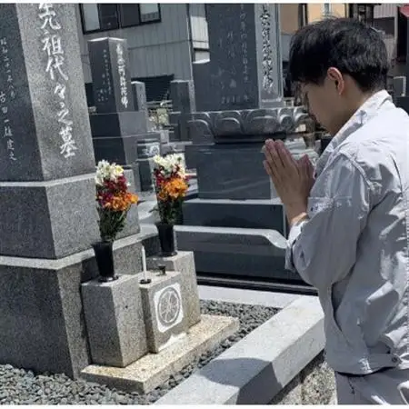 お墓参りの定期代行【1422569】