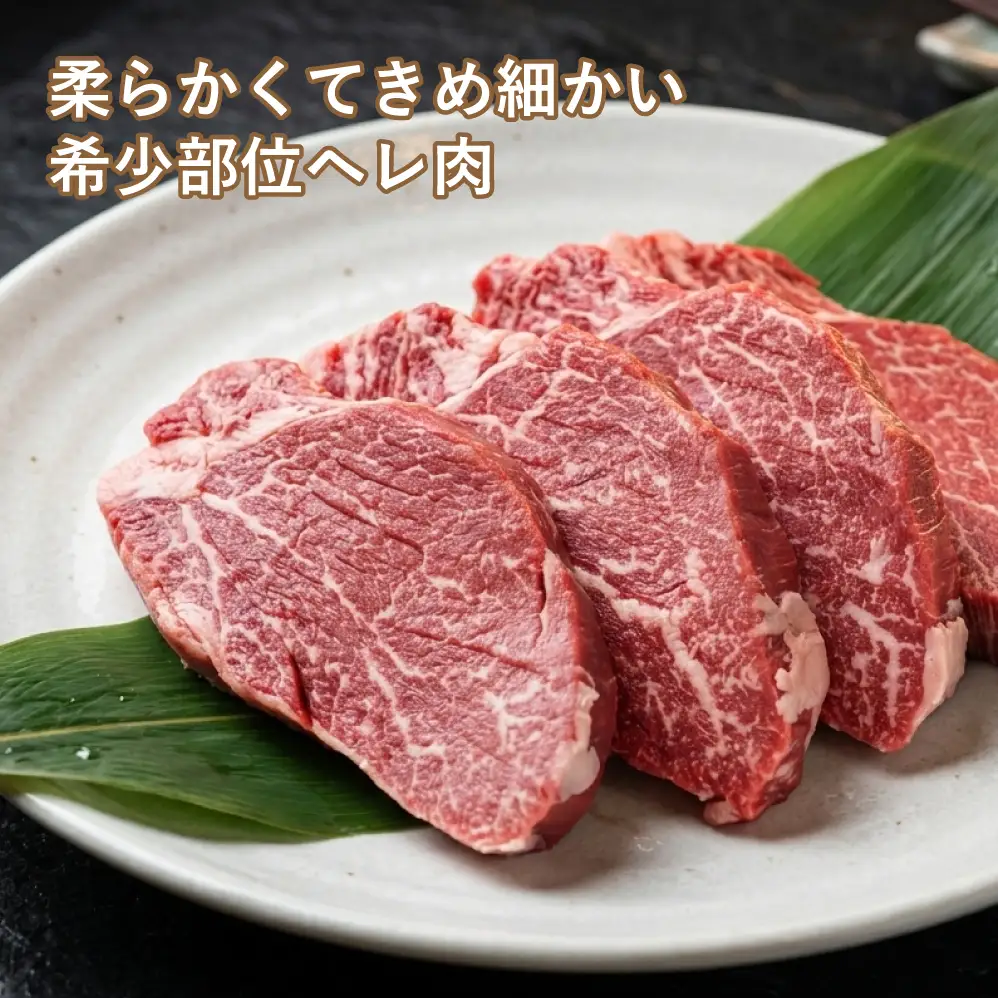 【定期便6ヶ月】淡路牛 ヘレステーキ  約150g×4枚 ヘレステーキ