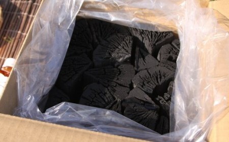 26-207．四万十市産　焚き比べセット黒炭10kg（樫5kg+雑5kg）