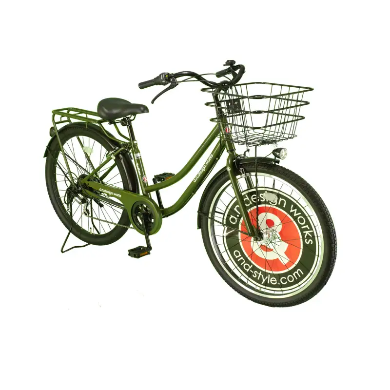 a.n.design works family FAT27.5 Ｍカーキ