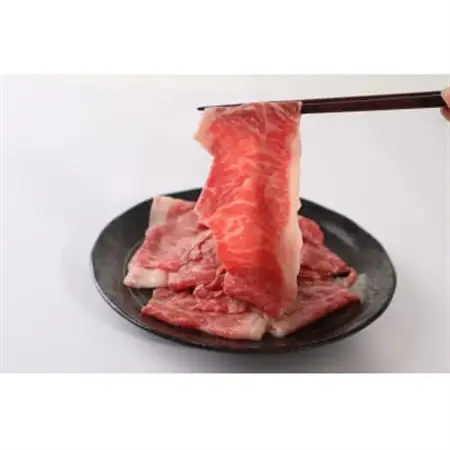 【地元ブランド】くまもとあか牛ロースすき焼き・鉄板焼き600g(美里町)_肉 すき焼き 牛肉 すきやき スキヤキ  肉 焼肉 牛肉 やきにく ヤキニク バーベキュー  肉 あか牛 牛肉 あかうし アカウシ 赤牛_【配送不可地域：離島】【1427347】