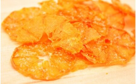 たんかんチップス×4袋セット A006-010 鹿児島 奄美市 奄美大島産たんかん 薄くスライス パリパリチップス 島ざらめ たんかんの香りが楽しめる 紅茶 スイーツのトッピングにもおすすめ それいゆふぁーむ