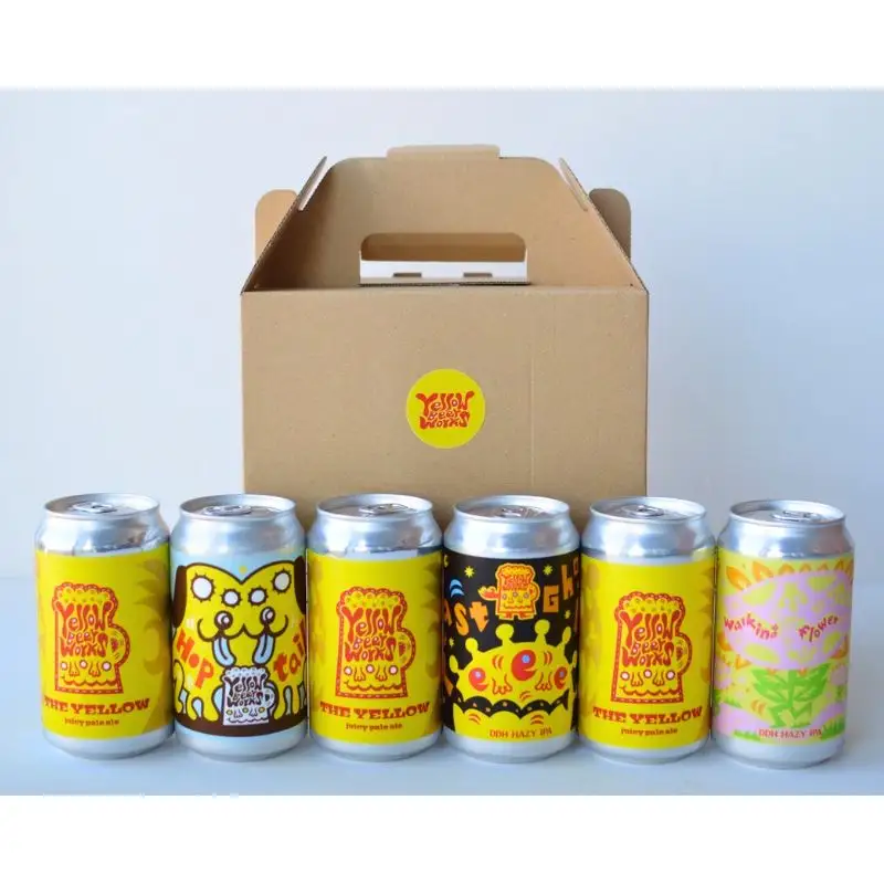 No.2762Yellow Beer Worksクラフトビール飲み比べ6缶セット