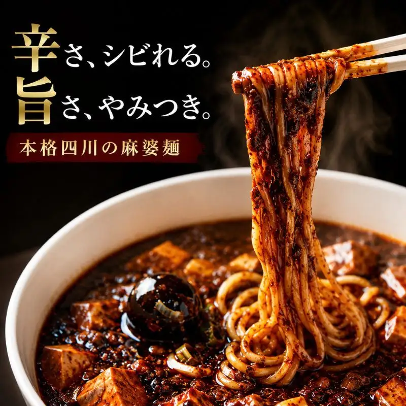 龍馬軒 本格四川麻婆麺 6食 冷凍 新潟 麻婆麺