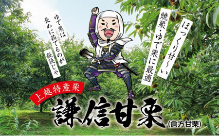 謙信甘栗の焼栗 1kg（250g×4）【氷蔵熟成栗謙信甘栗】新潟 上越 栗 くり