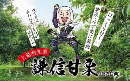 謙信甘栗の焼栗 2kg（250g×8）【氷蔵熟成栗謙信甘栗】新潟 上越 栗 くり