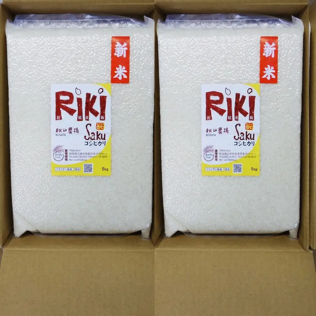 【隔月1-10日発送】Riki-saku コシヒカリ コシヒカリ 10kg×6回