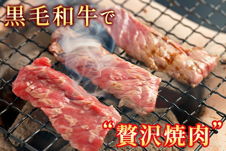 【くまもと黒毛和牛】焼肉用 500g  ブランド牛 黒毛和牛 焼肉 焼き肉スライス やきにく 肉 牛肉 多良木町 国産 和牛 030-0702