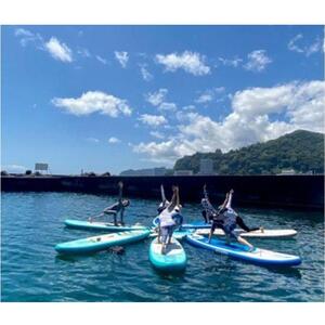 熱海横磯港で「SUP YOGA体験」〈女性におすすめ〉