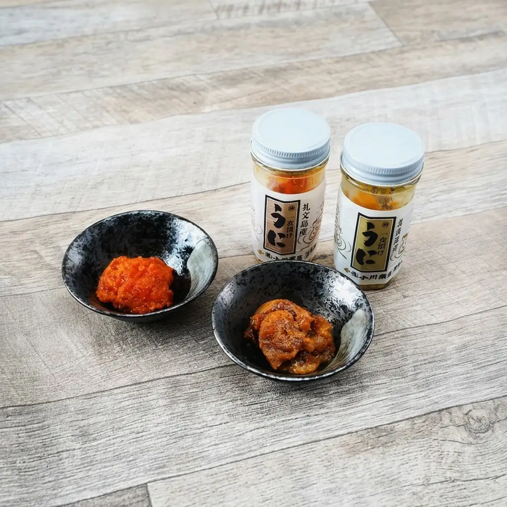 うに 魚貝類 一夜漬けうに 食べくらべ うに【2個】【瓶詰】