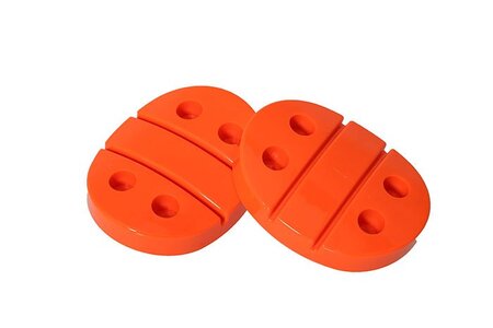 M-DR バンクセンサー (スライダー オレンジ) ／ スライディングパッド 膝用プロテクター レーシングプロテクター M-DESIGN 膝当て バイク用品 奈良県 田原本町