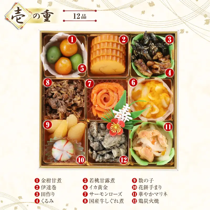 おせち 和洋 「福」 おせち[おせち料理 四段重 正月 冷蔵]