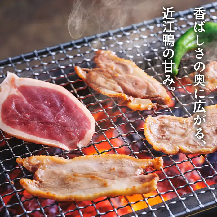 【A-244】グッドワン　近江鴨 あみ焼き用（4人前）【高島屋選定品】