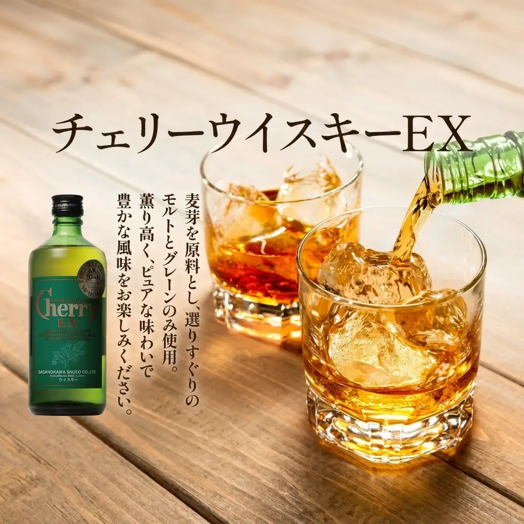 ウイスキー チェリーウイスキー EX 500ml 2本