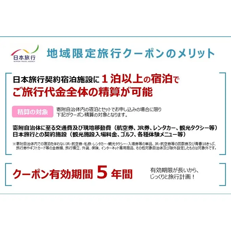 福島県郡山市 日本旅行 地域限定旅行クーポン90,000円分 チケット 
