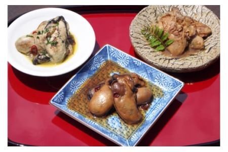 牡蠣のやわらか煮3種セット 各100g×3種 