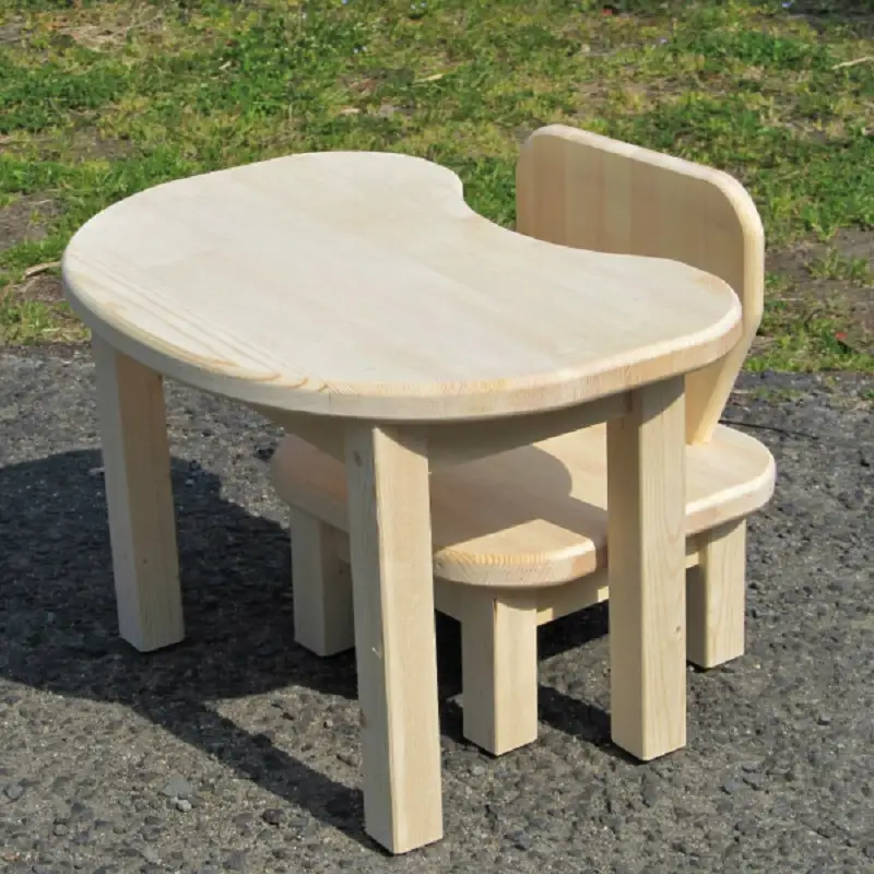 手作り木製 お子様用 机・いすセットVer.2 Sサイズ