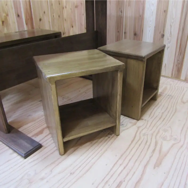 手作り木製ダイニングテーブルセットVer.１
