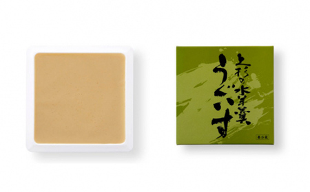 上杉の水羊羹　1kg （うぐいす　500g、あずき　500g）