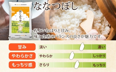 北海道 定期便 6ヵ月 連続 全6回 R8年産 北海道産 ななつぼし 10kg 精米 米 ごはん お米 新米 特A 北海道米 ブランド米 道産 ご飯 お取り寄せ 半年 まとめ買い 令和8年産 常温 自家用 送料無料