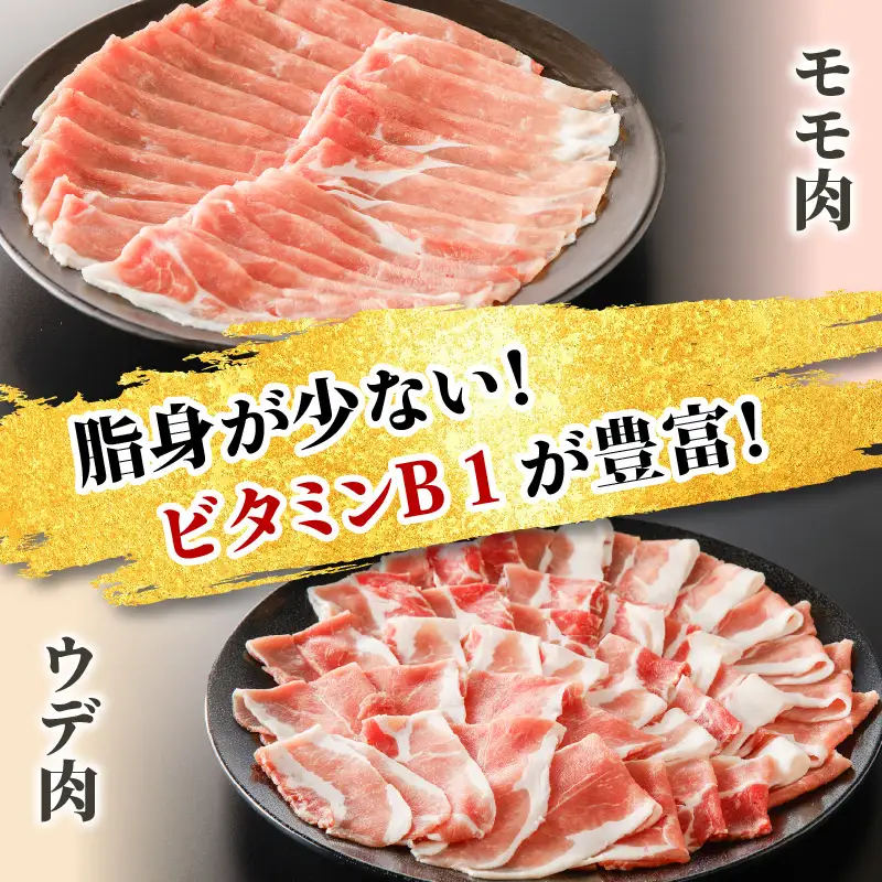 【10営業日以内に発送】かごしま黒豚 切落し （ モモ肉 、 ウデ肉 ） 500g × 3P K091-005 肉 豚肉 冷凍 スピード配送 最短 すぐ届く お急ぎ