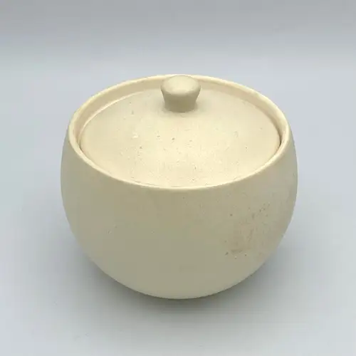 キャニスター 磁器製 蓋付きの保存容器 No.194